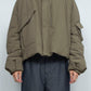 LB24AW-BL03-NBG | Onibegie 加垫短款上衣 | OLIVE