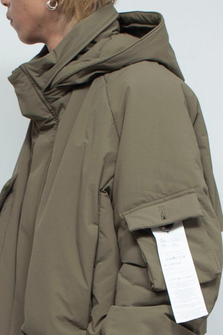 LB24AW-BL03-NBG | Onibegie padded short blouson | OLIVE