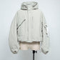 LB24AW-BL03-NBG | Onibegieパッディングショートブルゾン | FROSTY WHITE