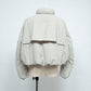 LB24AW-BL03-NBG | Onibegieパッディングショートブルゾン | FROSTY WHITE