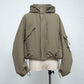 LB24AW-BL03-NBG | Onibegie padded short blouson | OLIVE