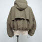 LB24AW-BL03-NBG | Onibegie 加垫短款上衣 | OLIVE