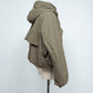 LB24AW-BL03-NBG | Onibegie padded short blouson | OLIVE