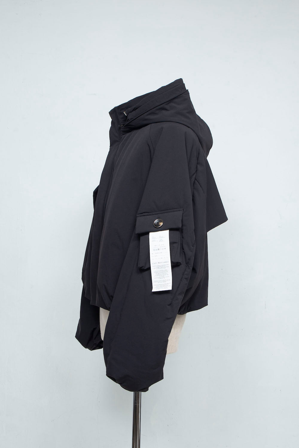 LB24AW-BL03-NBG | Onibegieパッディングショートブルゾン | BLACK