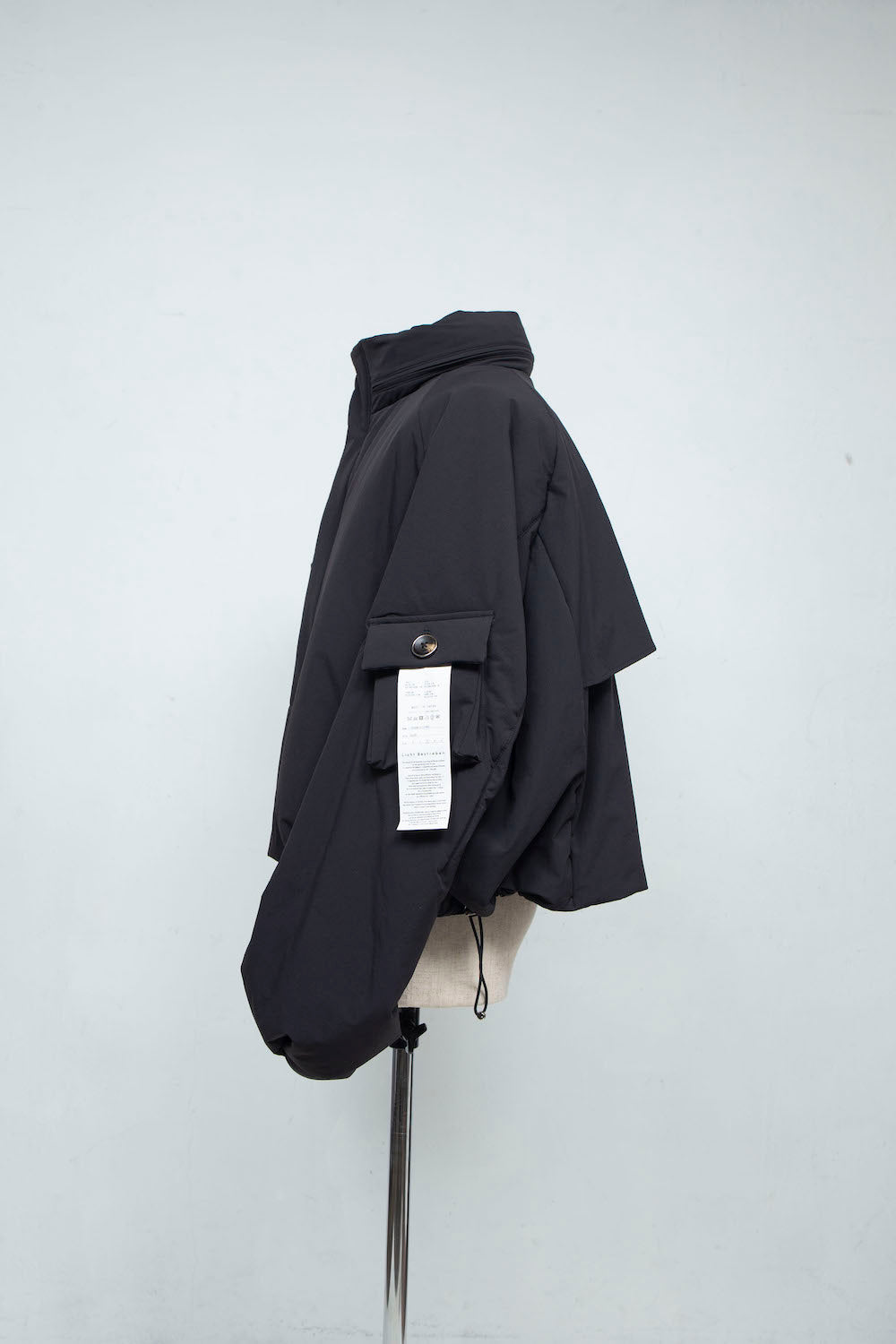 LB24AW-BL03-NBG | Onibegieパッディングショートブルゾン | BLACK