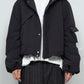 LB24AW-BL03-NBG | Onibegieパッディングショートブルゾン | BLACK