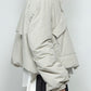 LB24AW-BL03-NBG | Onibegieパッディングショートブルゾン | FROSTY WHITE