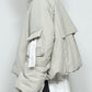 LB24AW-BL03-NBG | Onibegieパッディングショートブルゾン | FROSTY WHITE