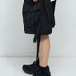 *限定ファブリック* LB25SS-PT05-HCVN | VINTAGE NYLON デタッチャブルカーゴパンツ | BLACK