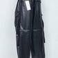 LB25SS-PT05-FFL | FAKE-FAKE LEATHER Ⅱ デタッチャブルカーゴパンツ | BLACK