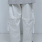LB24SS-PT05-OCS | Detachable wide cargo pants | OFF WHITE 