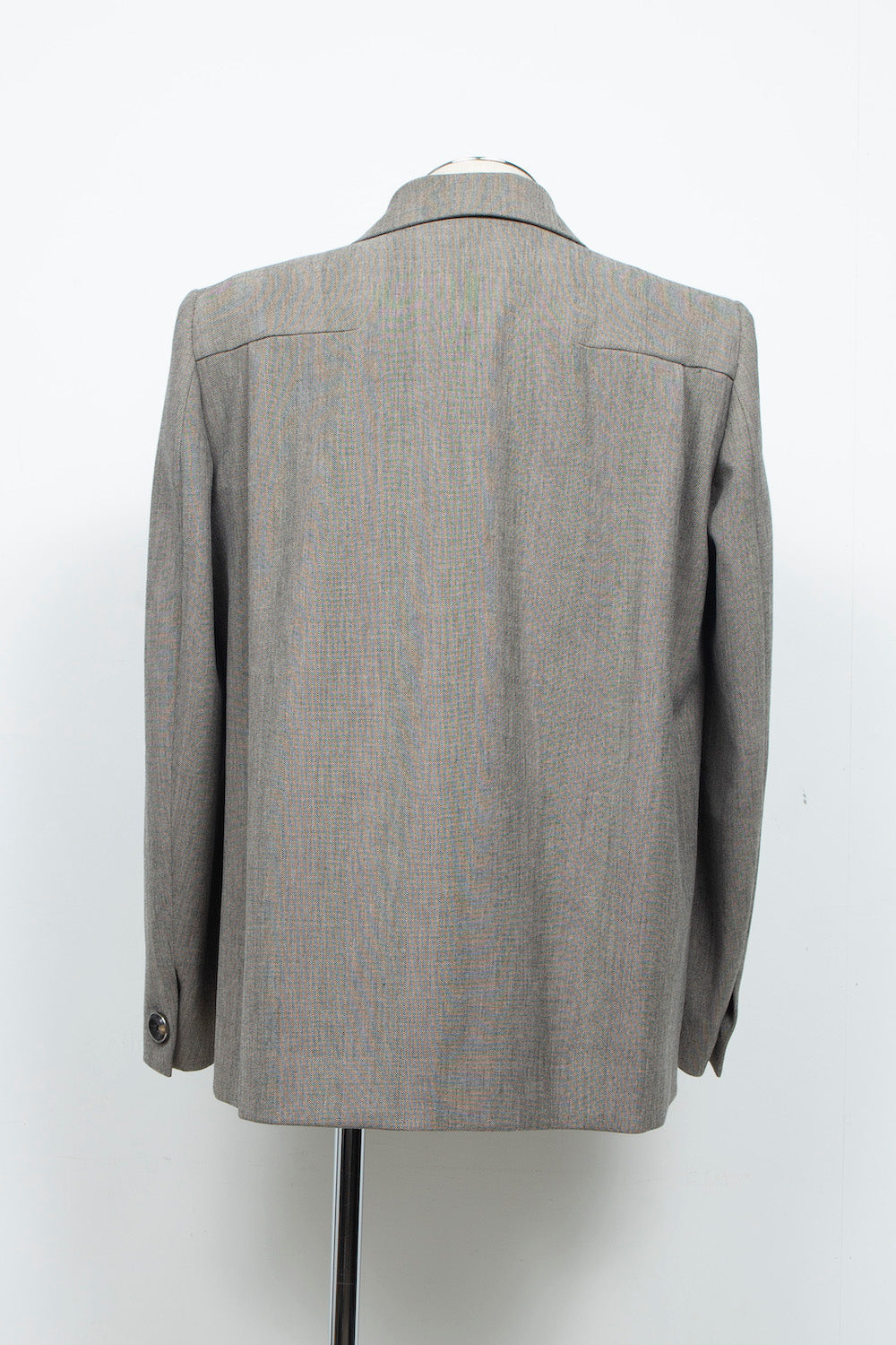 <LAST 1点> LB26AW-JK11-LTD | ノッチドラペルダブルブレストテーラードジャケット | HERRINGBONE GR