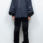 <last item> LB26AW-SH12-OWD | Light Ounce Denim Twist Sleeve Shirt | INDIGO WASHED</last>