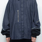 <last item> LB26AW-SH12-OWD | Light Ounce Denim Twist Sleeve Shirt | INDIGO WASHED</last>