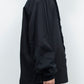 LB26AW-SH12-OWD | Light Ounce Denim Twist Sleeve Shirt | BLACK WASHED