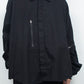 LB26AW-SH12-OWD | Light Ounce Denim Twist Sleeve Shirt | BLACK WASHED