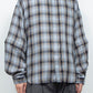 LB26AW-SH11-AMZ |  アムンゼン デタッチャブルスリーブシャツ | BLUE CHECK