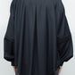 <LAST 1点> LB26AW-SH11-SCO |  SUPER140Sウール デタッチャブルスリーブシャツ | BLACK