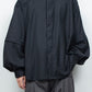 <LAST 1点> LB26AW-SH11-SCO |  SUPER140Sウール デタッチャブルスリーブシャツ | BLACK