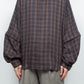 LB26AW-SH11-AMZ |  アムンゼン デタッチャブルスリーブシャツ | BROWN CHECK