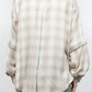 LB26AW-SH11-AMZ |  アムンゼン デタッチャブルスリーブシャツ | BEIGE CHECK