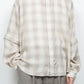 LB26AW-SH11-AMZ |  アムンゼン デタッチャブルスリーブシャツ | BEIGE CHECK