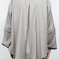 LB26AW-SH11-SCO |  SUPER140Sウール デタッチャブルスリーブシャツ | TOP GRAY