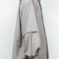 LB26AW-SH11-SCO |  SUPER140Sウール デタッチャブルスリーブシャツ | TOP GRAY