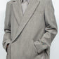 <LAST 1点> LB26AW-JK11-LTD | ノッチドラペルダブルブレストテーラードジャケット | HERRINGBONE GR