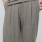 <LAST 1点> LB26AW-PT11-LTD | ダブルクロスリュクスツイード ツイステッドウエストトラウザー | HERRINGBONE GR