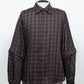 LB26AW-SH11-AMZ |  アムンゼン デタッチャブルスリーブシャツ | BROWN CHECK