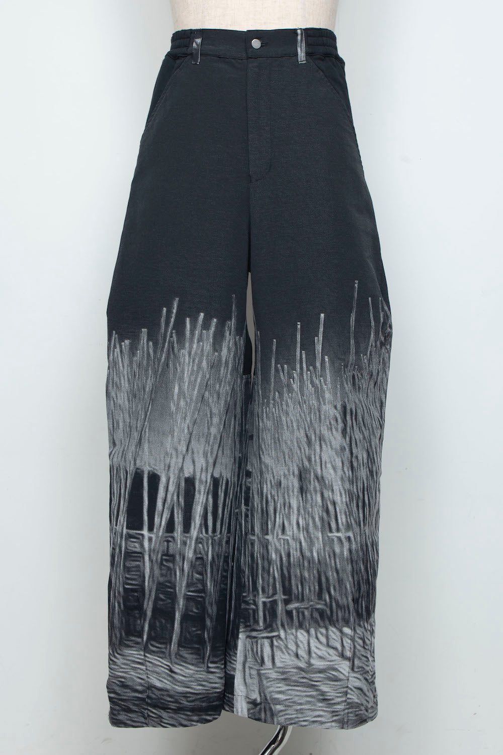 <last item> 
LB26SS-PT09-BDS | Original 3-Layer Sinflap Baggy Trousers | NATURAL</last>