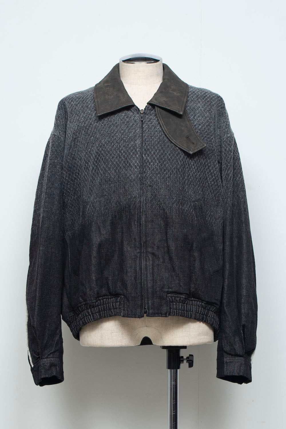 <last item> LB26SS-JK02-HPD | Foil Print Reconstructed Carpenter Denim Jacket | BLACK×FOIL</last>