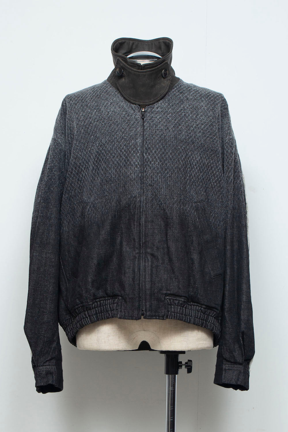 <last item> LB26SS-JK02-HPD | Foil Print Reconstructed Carpenter Denim Jacket | BLACK×FOIL</last>