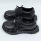 *Limited Edition* *Reprint Edition* LBLM-SHOES01 | Stitchwork Docking Leather Shoes | BLACK