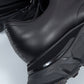 *Limited Edition* *Reprint Edition* LBLM-SHOES01 | Stitchwork Docking Leather Shoes | BLACK