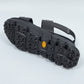 *限定* *復刻版*  LBLM-SHOES03 | ステッチワークドッキングレザーサンダル | BLACK