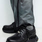 *Limited Edition* *Reprint Edition* LBLM-SHOES01 | Stitchwork Docking Leather Shoes | BLACK