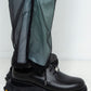 *Limited Edition* *Reprint Edition* LBLM-SHOES01 | Stitchwork Docking Leather Shoes | BLACK