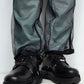 *Limited Edition* *Reprint Edition* LBLM-SHOES01 | Stitchwork Docking Leather Shoes | BLACK