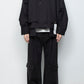 <LAST 1点> LB25AW-SH09-BDS | 3レイヤーボンディングスーツショートトレンチジャケット | BLACK
