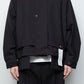 <LAST 1点> LB25AW-SH09-BDS | 3レイヤーボンディングスーツショートトレンチジャケット | BLACK