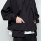 <LAST 1点> LB25AW-SH09-BDS | 3レイヤーボンディングスーツショートトレンチジャケット | BLACK