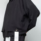 <LAST 1点> LB25AW-SH09-BDS | 3レイヤーボンディングスーツショートトレンチジャケット | BLACK