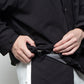 <LAST 1点> LB25AW-SH09-BDS | 3レイヤーボンディングスーツショートトレンチジャケット | BLACK