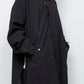 LB25AW-SHCO01-BDS | 3レイヤーボンディングスーツステンカラーライトコート | BLACK