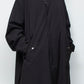 LB25AW-SHCO01-BDS | 3レイヤーボンディングスーツステンカラーライトコート | BLACK