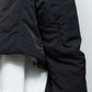 <LAST 1点> LB25AW-BL03-VTN | QUOISM®️パッティングショートフードブルゾン | BLACK