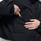 <LAST 1点> LB25AW-BL03-VTN | QUOISM®️パッティングショートフードブルゾン | BLACK