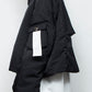 <LAST 1点> LB25AW-BL03-VTN | QUOISM®️パッティングショートフードブルゾン | BLACK